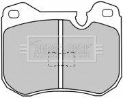 BBP1030 Sada brzdových destiček, kotoučová brzda BORG & BECK