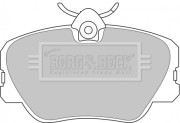 BBP1068 BORG & BECK sada brzdových platničiek kotúčovej brzdy BBP1068 BORG & BECK