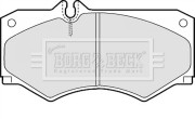 BBP1089 BORG & BECK sada brzdových platničiek kotúčovej brzdy BBP1089 BORG & BECK