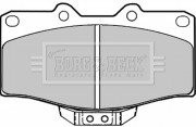 BBP1152 Sada brzdových destiček, kotoučová brzda BORG & BECK