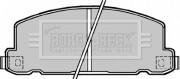 BBP1171 Sada brzdových destiček, kotoučová brzda BORG & BECK