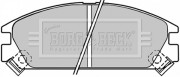 BBP1249 Sada brzdových destiček, kotoučová brzda BORG & BECK