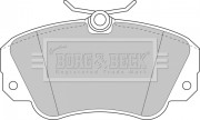 BBP1448 BORG & BECK sada brzdových platničiek kotúčovej brzdy BBP1448 BORG & BECK