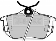 BBP1488 BORG & BECK sada brzdových platničiek kotúčovej brzdy BBP1488 BORG & BECK