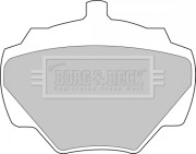BBP1528 BORG & BECK sada brzdových platničiek kotúčovej brzdy BBP1528 BORG & BECK