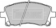 BBP1680 BORG & BECK sada brzdových platničiek kotúčovej brzdy BBP1680 BORG & BECK