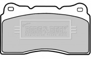 BBP1784 BORG & BECK sada brzdových platničiek kotúčovej brzdy BBP1784 BORG & BECK