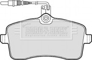 BBP1897 BORG & BECK sada brzdových platničiek kotúčovej brzdy BBP1897 BORG & BECK
