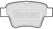 BBP1920 BORG & BECK sada brzdových platničiek kotúčovej brzdy BBP1920 BORG & BECK