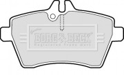 BBP1950 BORG & BECK sada brzdových platničiek kotúčovej brzdy BBP1950 BORG & BECK