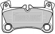 BBP2092 BORG & BECK sada brzdových platničiek kotúčovej brzdy BBP2092 BORG & BECK