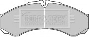 BBP2195 BORG & BECK sada brzdových platničiek kotúčovej brzdy BBP2195 BORG & BECK