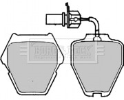 BBP2198 Sada brzdových destiček, kotoučová brzda BORG & BECK