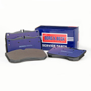 BBP2489 Sada brzdových destiček, kotoučová brzda BORG & BECK
