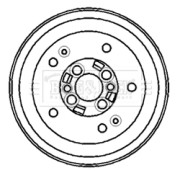 BBR7140 BORG & BECK brzdový bubon BBR7140 BORG & BECK