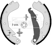 BBS6104 Sada brzdových čelistí BORG & BECK