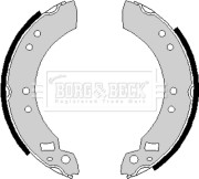 BBS6158 Sada brzdových čelistí BORG & BECK