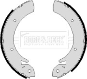 BBS6214 Sada brzdových čelistí BORG & BECK
