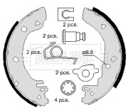 BBS6221 Sada brzdových čelistí BORG & BECK