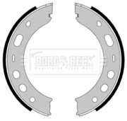 BBS6477 Sada brzdových čelistí BORG & BECK