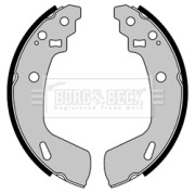 BBS6491 Sada brzdových čelistí BORG & BECK