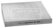 BFC1003 Filtr, vzduch v interiéru BORG & BECK
