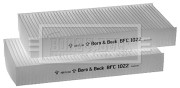 BFC1022 BORG & BECK filter vnútorného priestoru BFC1022 BORG & BECK