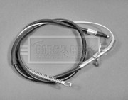 BKB2307 Tažné lanko, parkovací brzda BORG & BECK