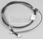 BKB2581 Tažné lanko, parkovací brzda BORG & BECK