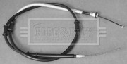 BKB3371 Tažné lanko, parkovací brzda BORG & BECK