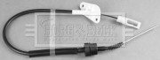 BKC2052 Tažné lanko, ovládání spojky BORG & BECK