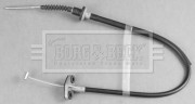 BKC2087 Tažné lanko, ovládání spojky BORG & BECK