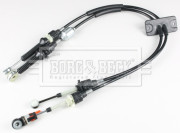 BKG1208 Tažné lanko, ruční převodovka BORG & BECK