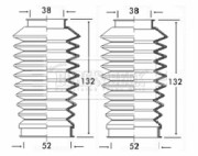 BSG3189 BORG & BECK manżeta riadenia BSG3189 BORG & BECK