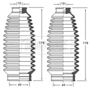 BSG3236 Sada měchů, řízení BORG & BECK