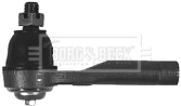 BTR4823 BORG & BECK hlava/čap spojovacej tyče riadenia BTR4823 BORG & BECK