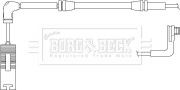 BWL3025 BORG & BECK výstrażný kontakt opotrebenia brzdového oblożenia BWL3025 BORG & BECK