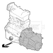 BEM4390 BORG & BECK ulożenie motora BEM4390 BORG & BECK