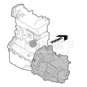 BEM3613 BORG & BECK ulożenie motora BEM3613 BORG & BECK
