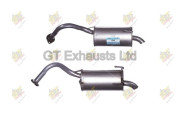 GDN520 GT Exhausts nezařazený díl GDN520 GT Exhausts