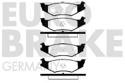 5502229315 EUROBRAKE sada brzdových platničiek kotúčovej brzdy 5502229315 EUROBRAKE