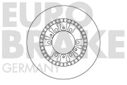 5815203028 EUROBRAKE brzdový kotúč 5815203028 EUROBRAKE