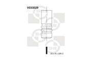 V033029 BGA výpustný ventil V033029 BGA