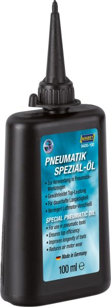 9400-100 Olej Pneumatik Spezial-Öl 100 ml HAZET