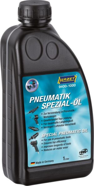 9400-1000 Olej Pneumatik Spezial-Öl 1000 ml HAZET