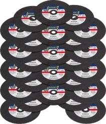 9033P-08/25 Sada dělícících kotoučů, úhlová bruska Trennscheiben Satz HAZET