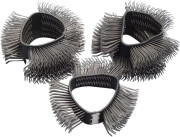 9033-6-02/5 Kartáčový pás, pásová bruska Bürstenband 23 mm breit grob gebogene Spitzen HAZET