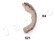 55521 JAPKO sada brzdových čeľustí 55521 JAPKO