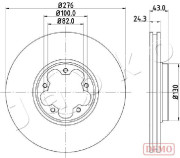 600356C JAPKO brzdový kotúč 600356C JAPKO