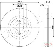 600703C JAPKO brzdový kotúč 600703C JAPKO
